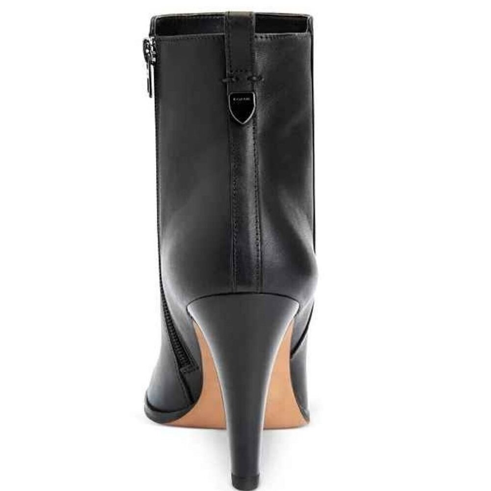 Coach Soft Calfskin Leather Heeled Booties - Picture 9 of 16